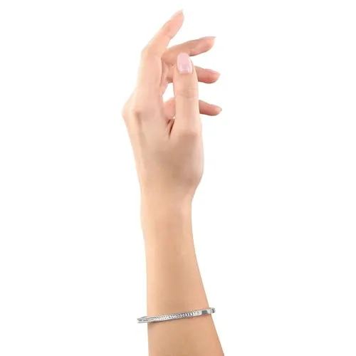 s.Oliver bracelet jonc femme acier argent 62 mm