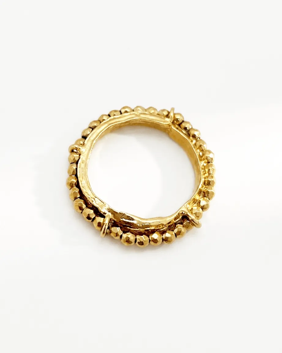 Elise Tsikis Galasa bague perle taille 52