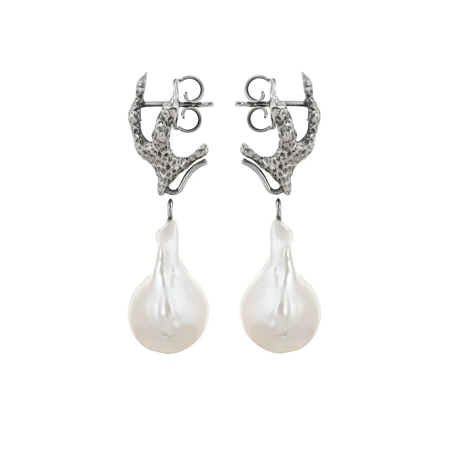 Lorella Tamberi Canal Artemis Talon boucles perle baroque