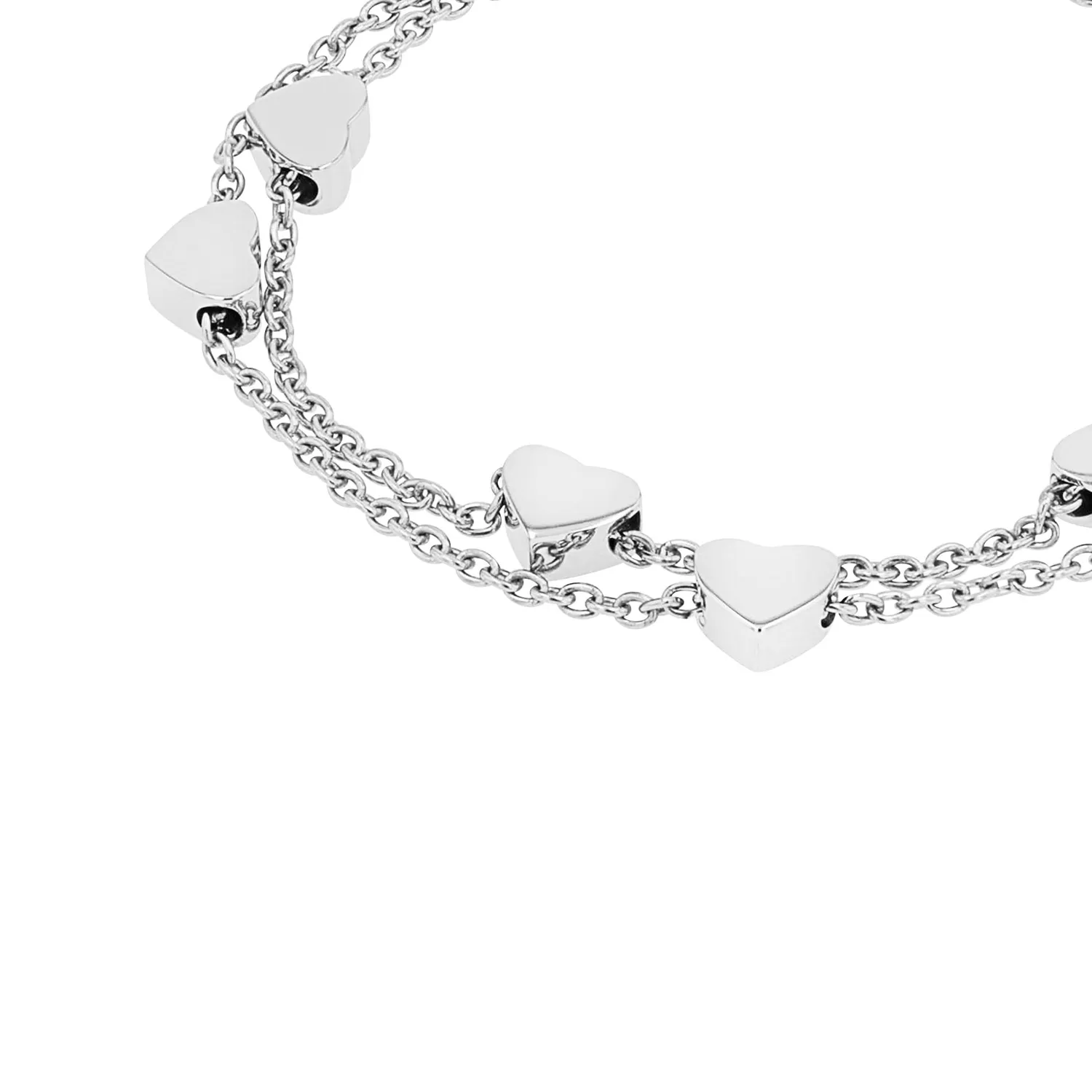 s.Oliver bracelet fille acier breloques 14-16 cm