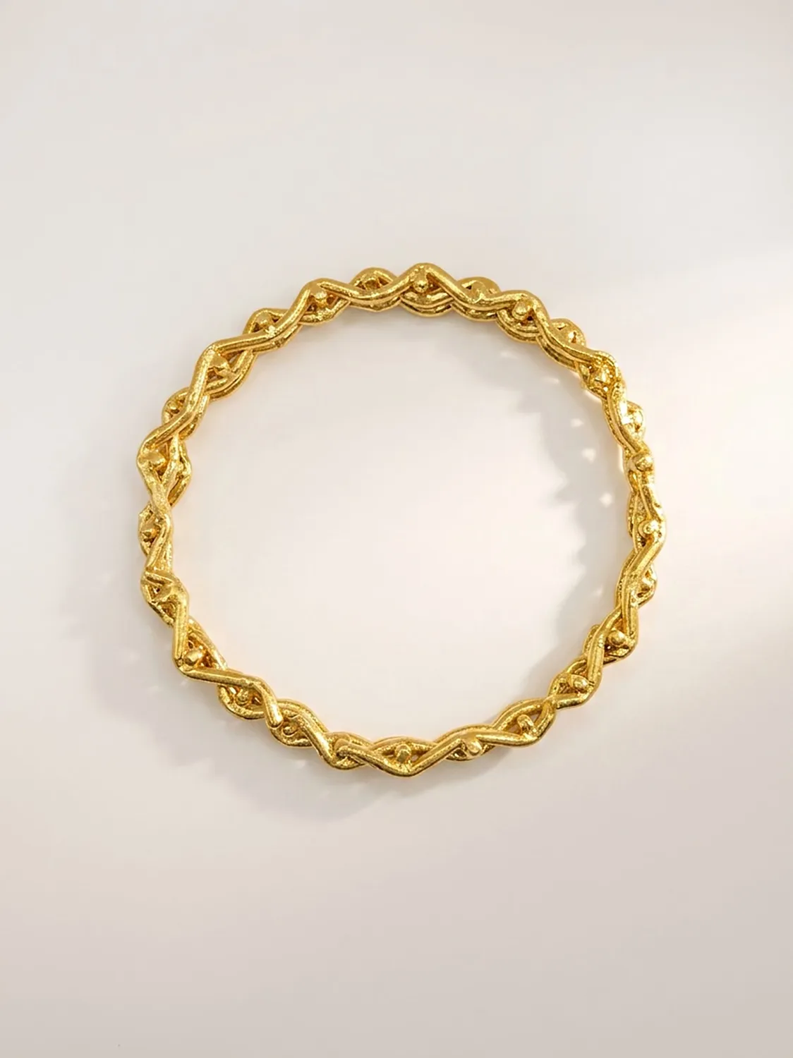 Elise Tsikis Monolithos bracelet doré