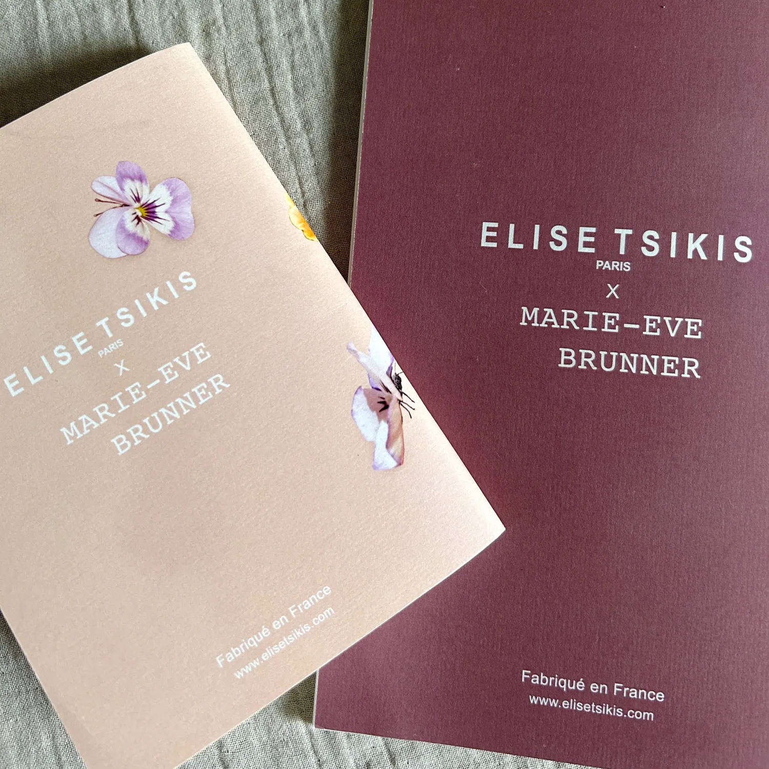 Elise Tsikis Les Pensées carnet grand A5 ligné