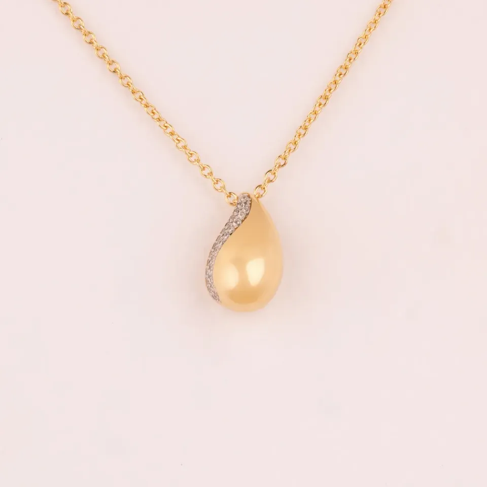 Ultima Edizione Goccia pendentif goutte zircons