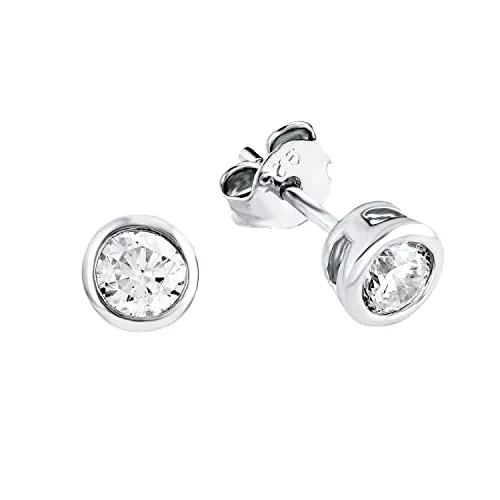s.Oliver clous d’oreilles femme argent zircon 0,6 cm