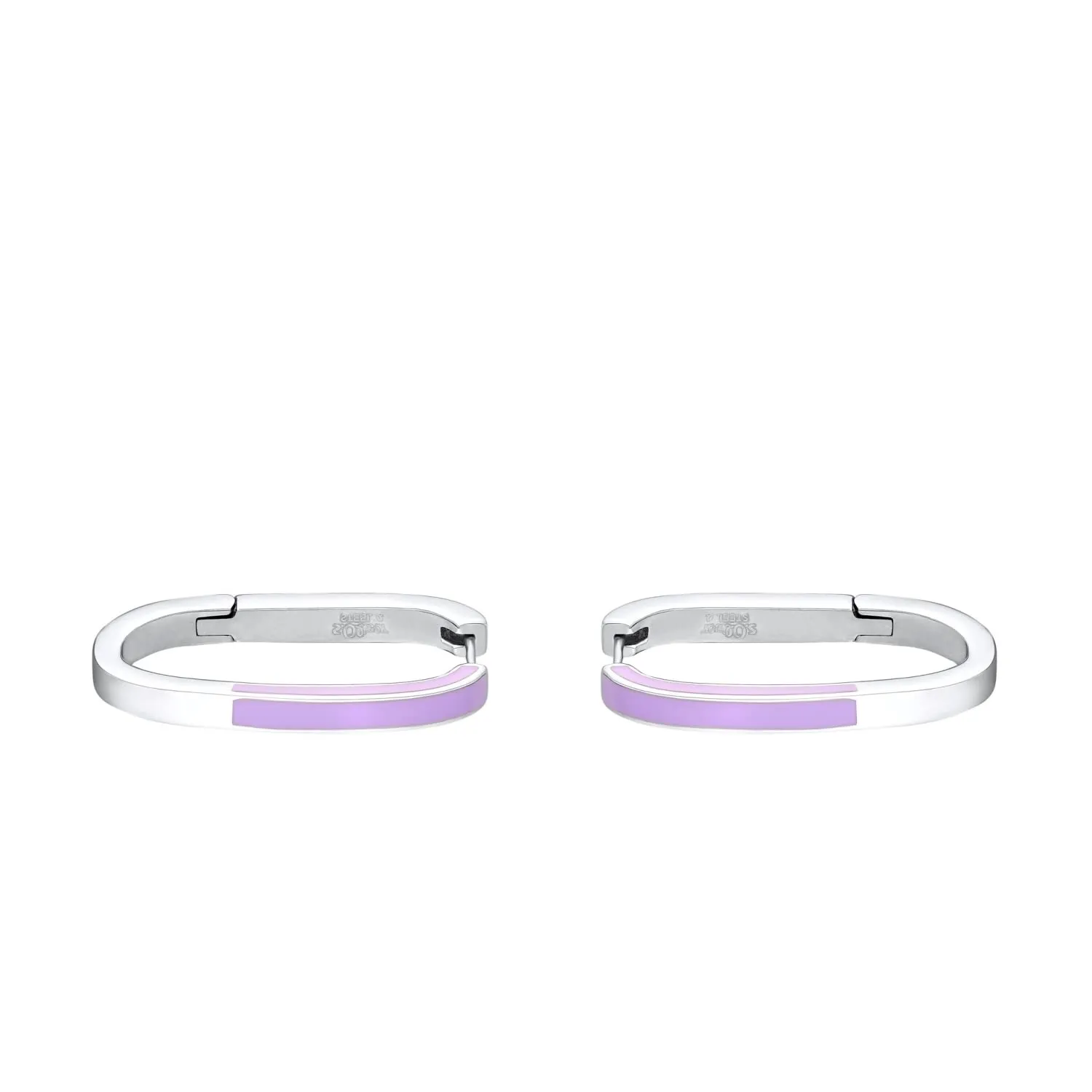 s.Oliver 88757734 créoles femme acier argenté
