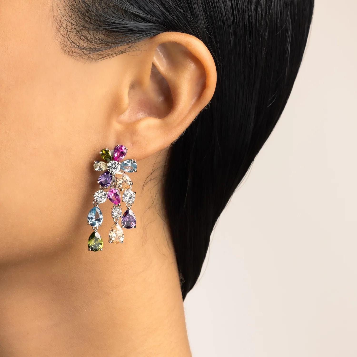 Ultima Edizione Cascata Multicolor boucles cascade