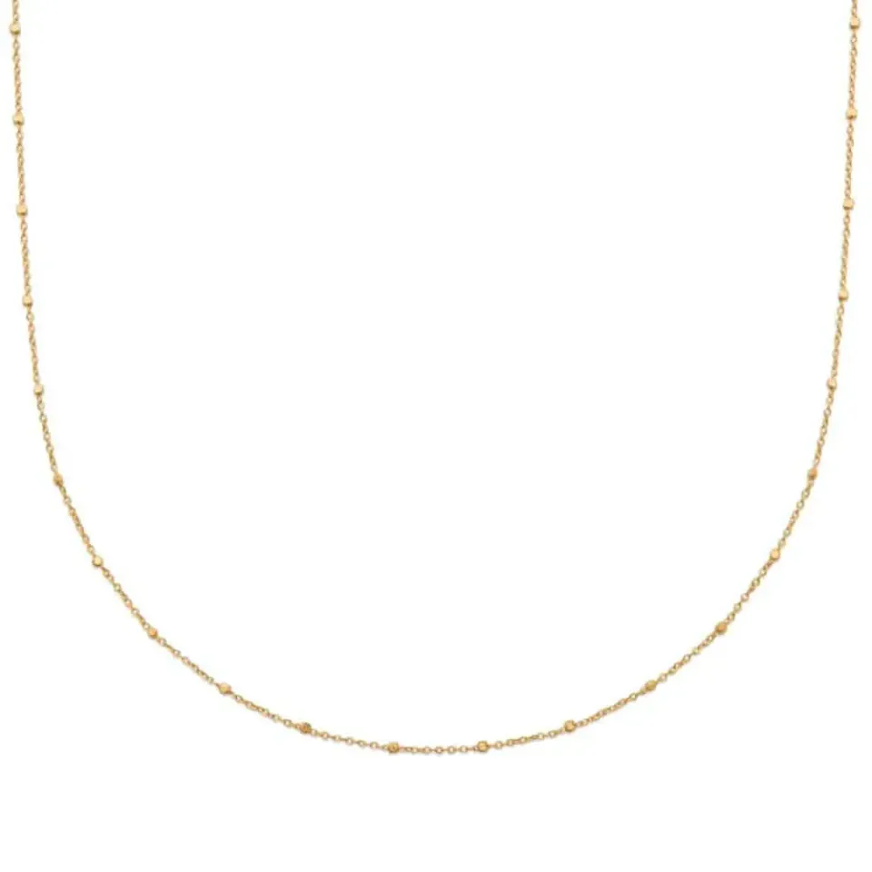 Oriana France Dylane perles collier plaqué or fin