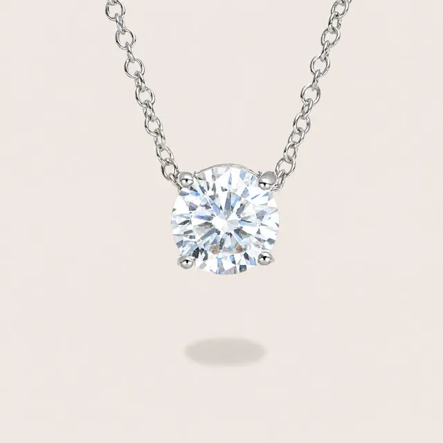 Ultima Edizione punto luce 2 Ct collier pendentif blanc