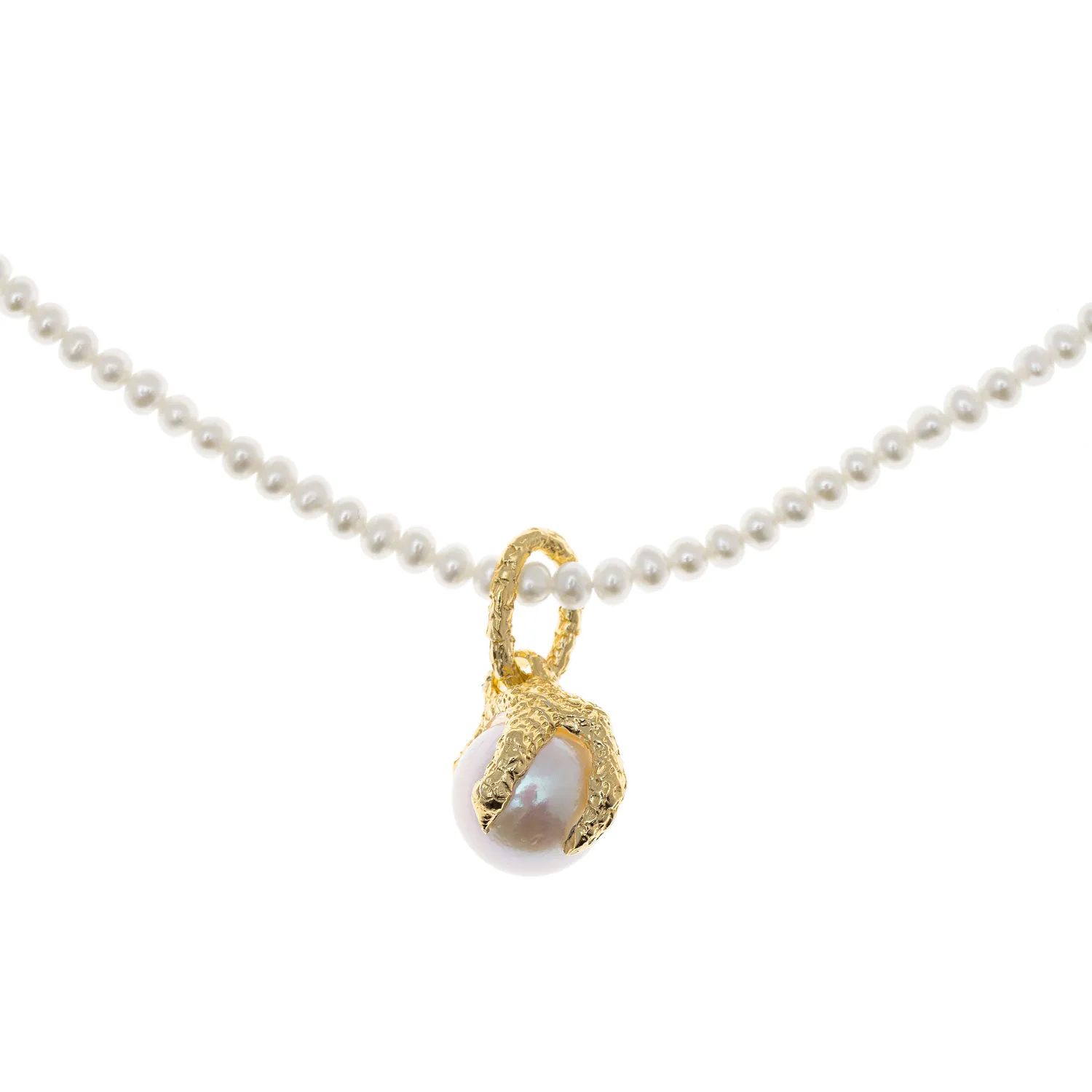 Lorella Tamberi Canal Artemis Talon collier perles 42 cm