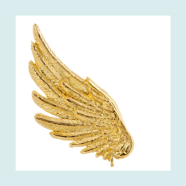 Lorella Tamberi Canal Artemis Wing broche dorée