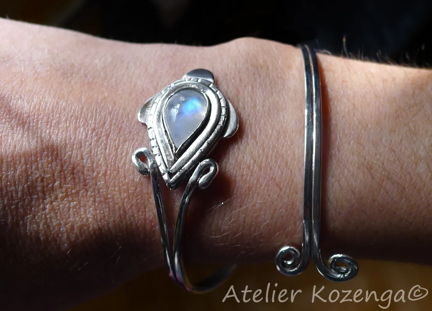 L'Atelier Kozenga Tortue bracelet argent 950