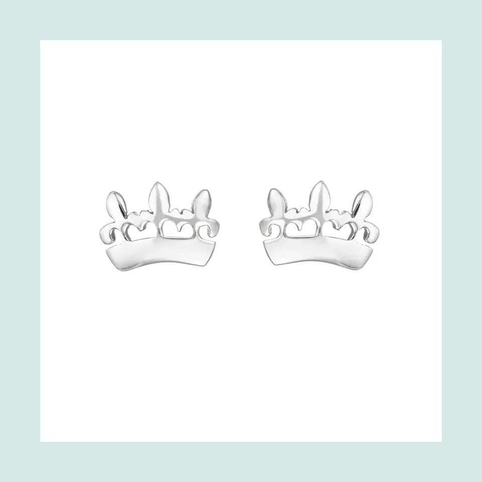 Lorella Tamberi Canal Bee Queen Crown boucles argentées