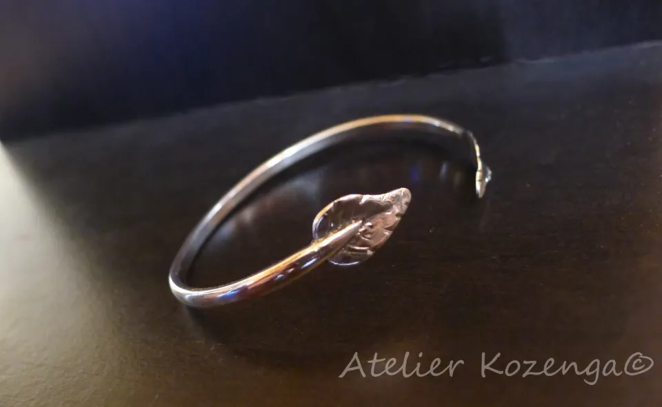 L'Atelier Kozenga Bracelet végétal argent 950
