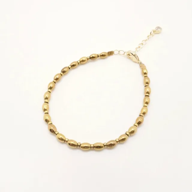 Cloralys Liliane bracelet hématite gold 15 cm