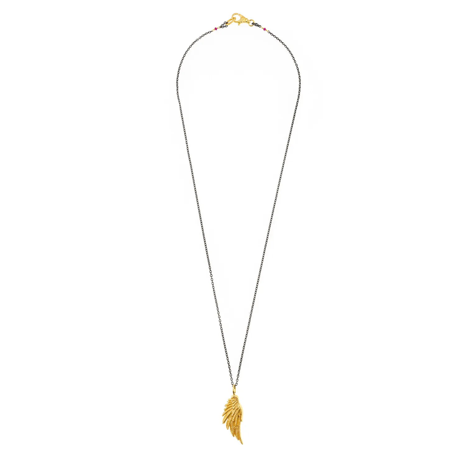 Lorella Tamberi Canal Artemis Be Free collier aile zircons 80cm