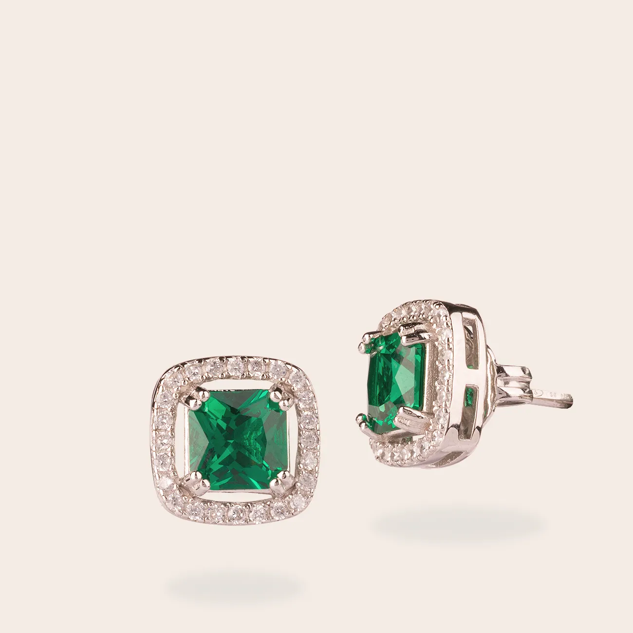 Ultima Edizione Lobo boucles d'oreilles zircon couleur
