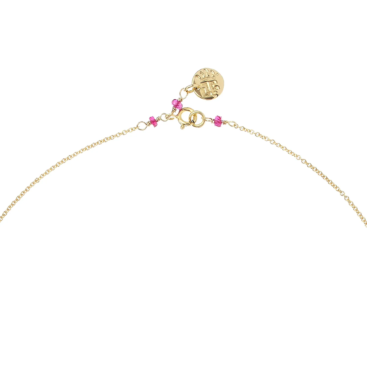 Lorella Tamberi Canal Bee Queen collier pendentif abeilles doré