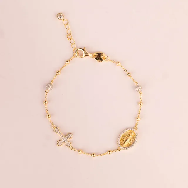 Ultima Edizione Madonnine bracelet médailles