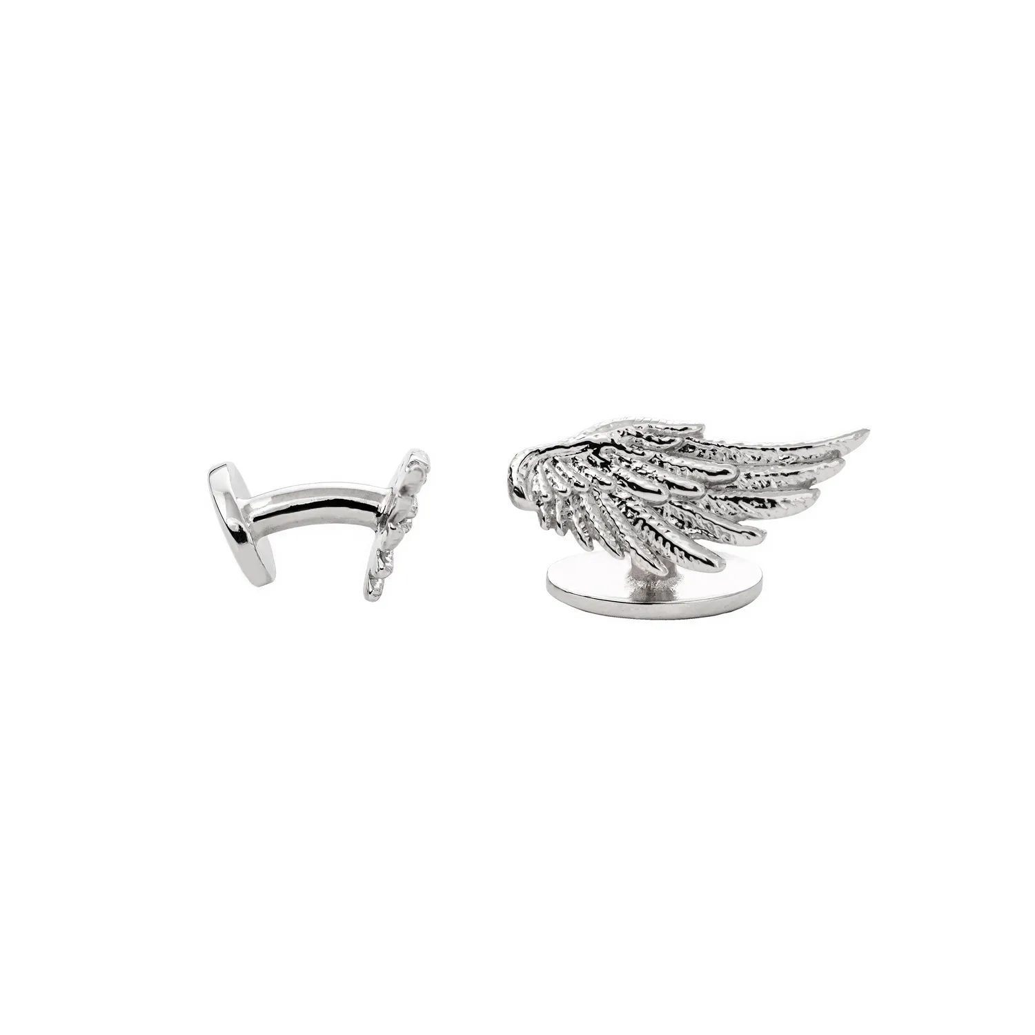 Lorella Tamberi Canal Artemis Wing boutons de manchette argent