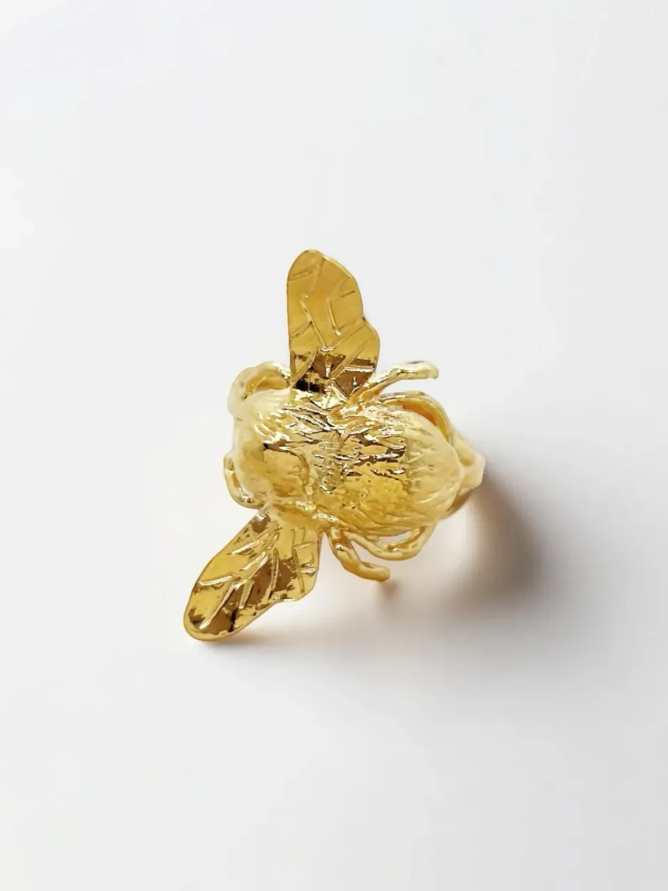 Elise Tsikis Cela bague bourdon or jaune