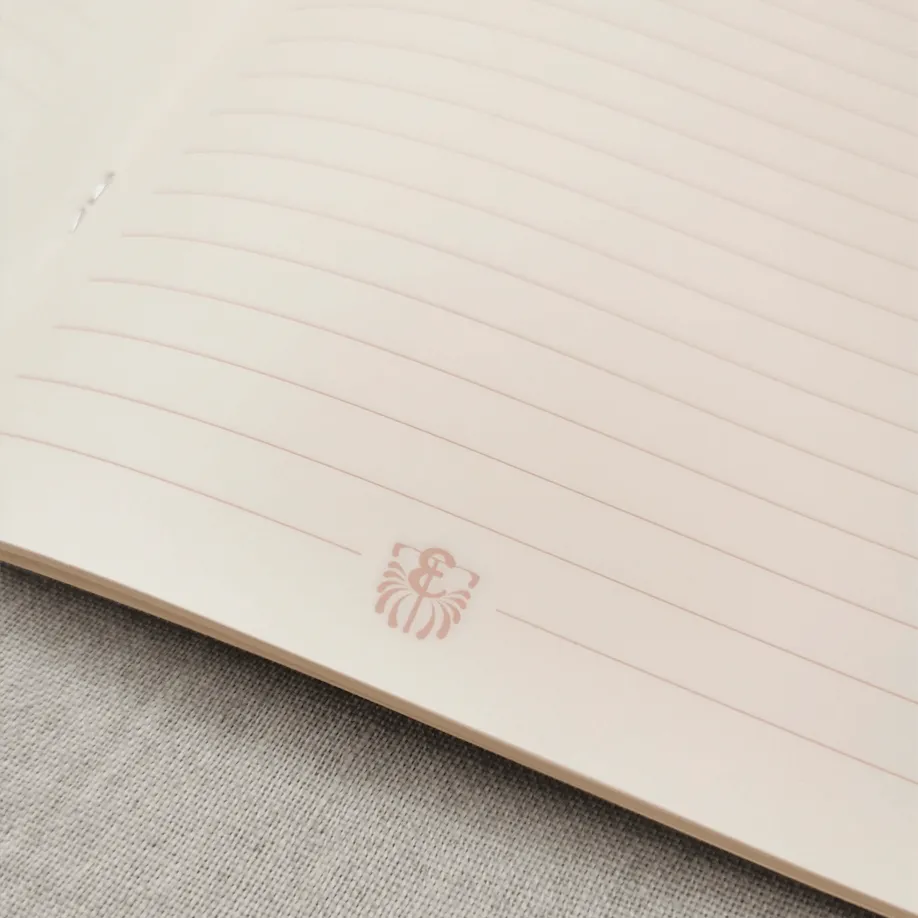 Elise Tsikis Simone duo carnets A5+A6 fleuris lignés