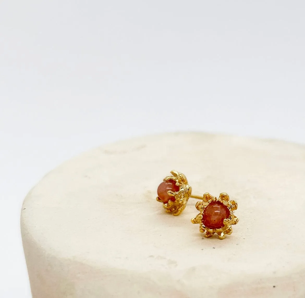 Elise Tsikis Fleur Grenadine Hortens boucles orange