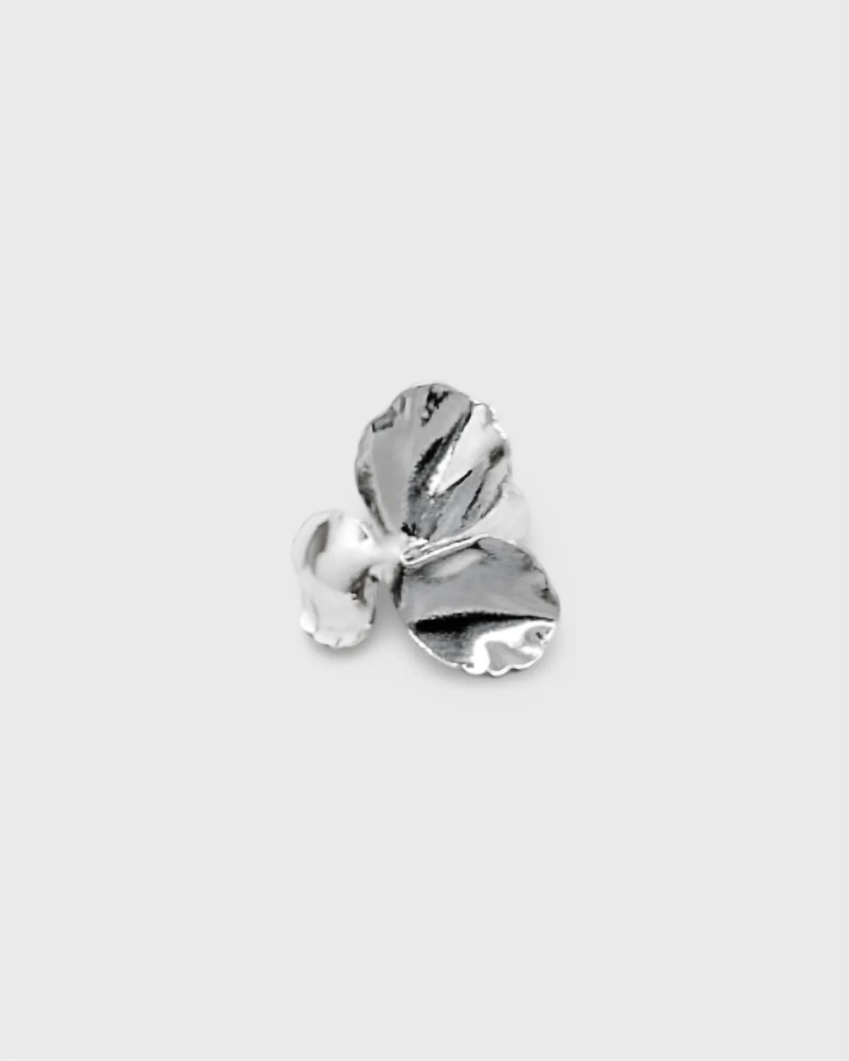 Elise Tsikis Flora earcuff fleur or jaune