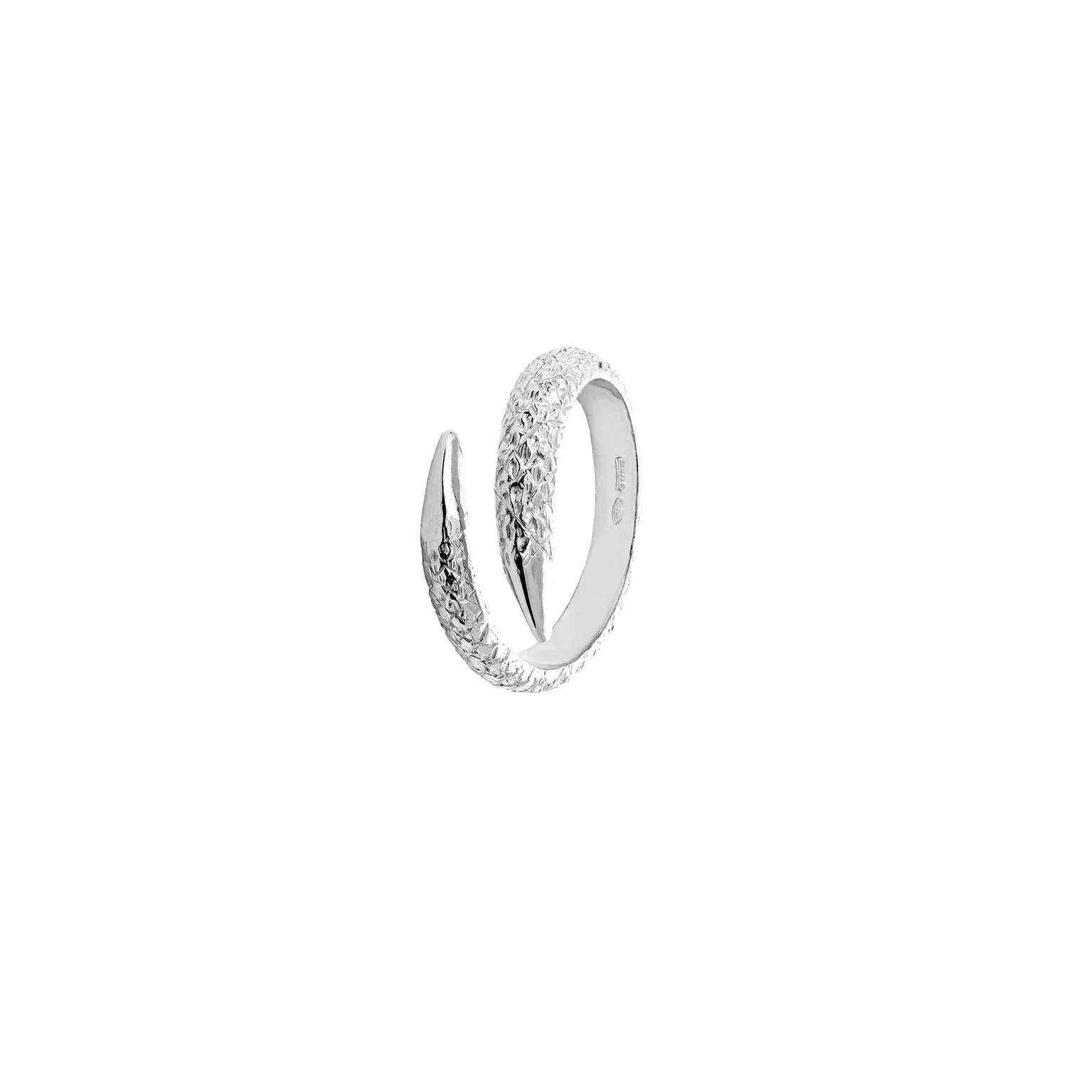Lorella Tamberi Canal Artemis Talon Contrarié bague argent rhodié