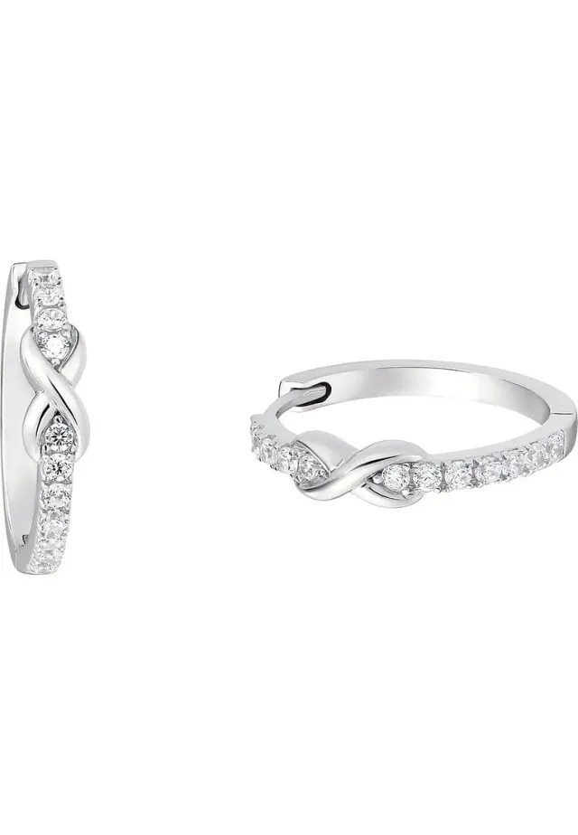 s.Oliver 2034966 boucles d'oreilles argent femme