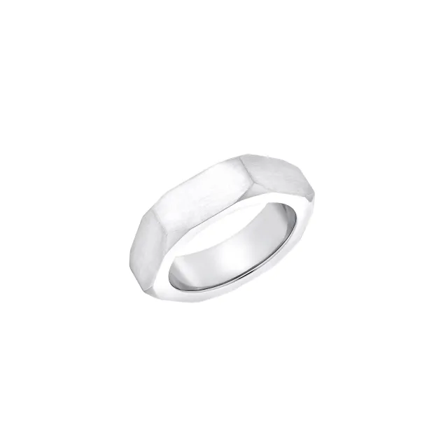 s.Oliver 2034947 bague homme acier taille 64