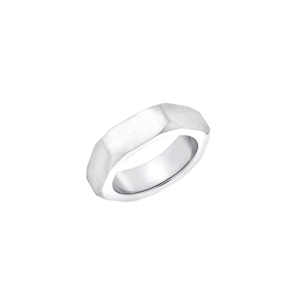 s.Oliver 2034947 bague homme acier taille 64