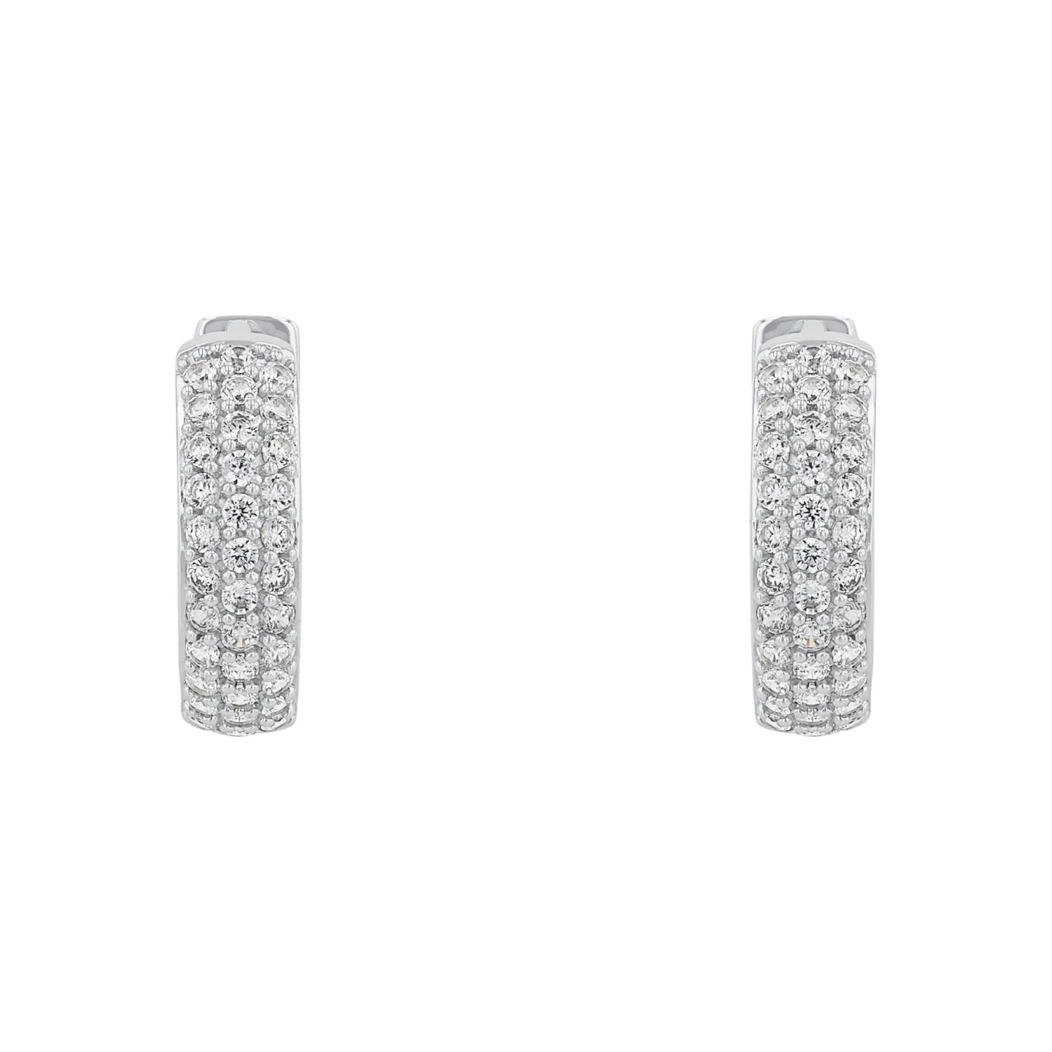 s.Oliver Classique boucles d’oreilles argent 925 classique