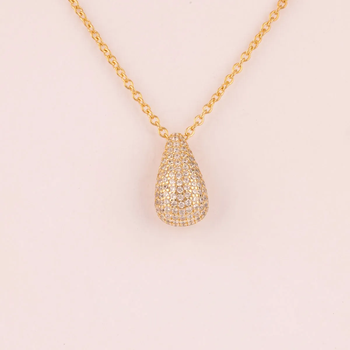 Ultima Edizione Drops Pavé pendentif goutte