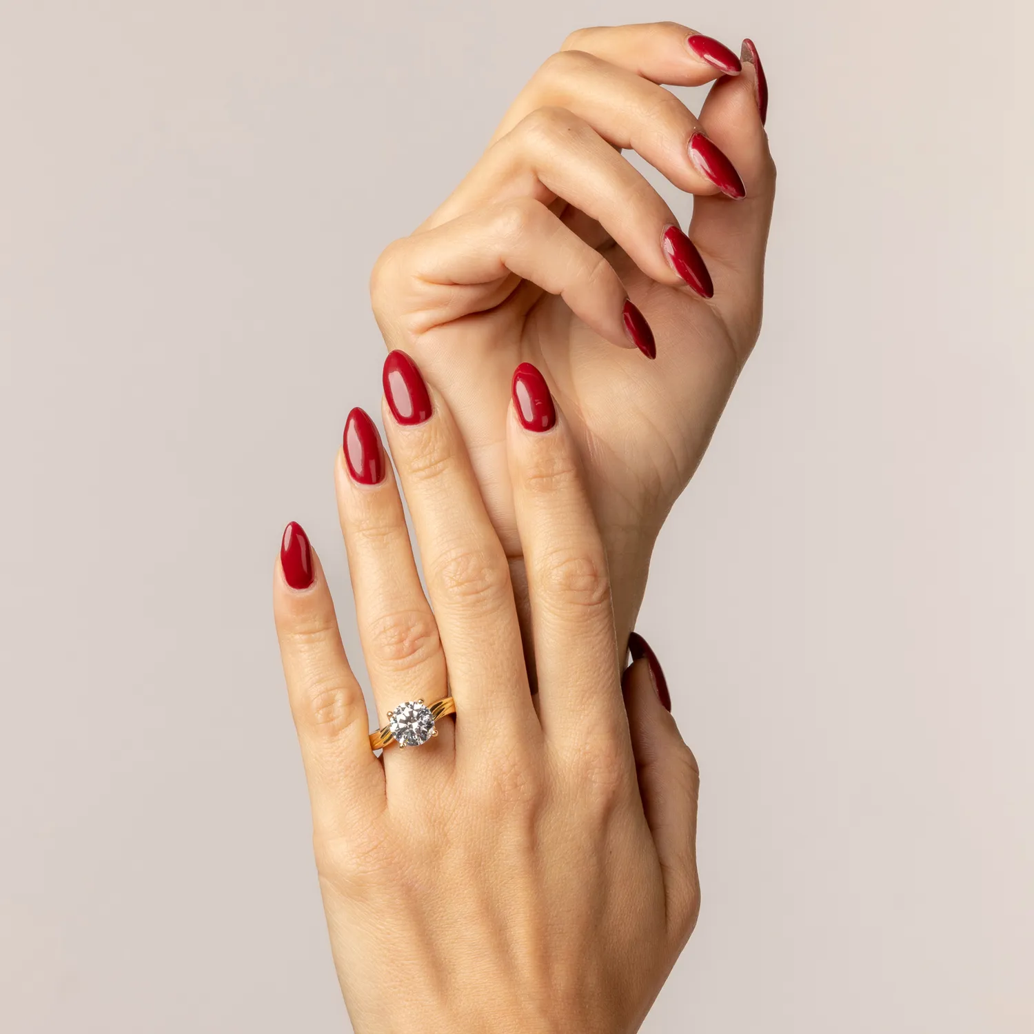 ULTIMA EDIZIONE solitaire 10 mm bague travaillée