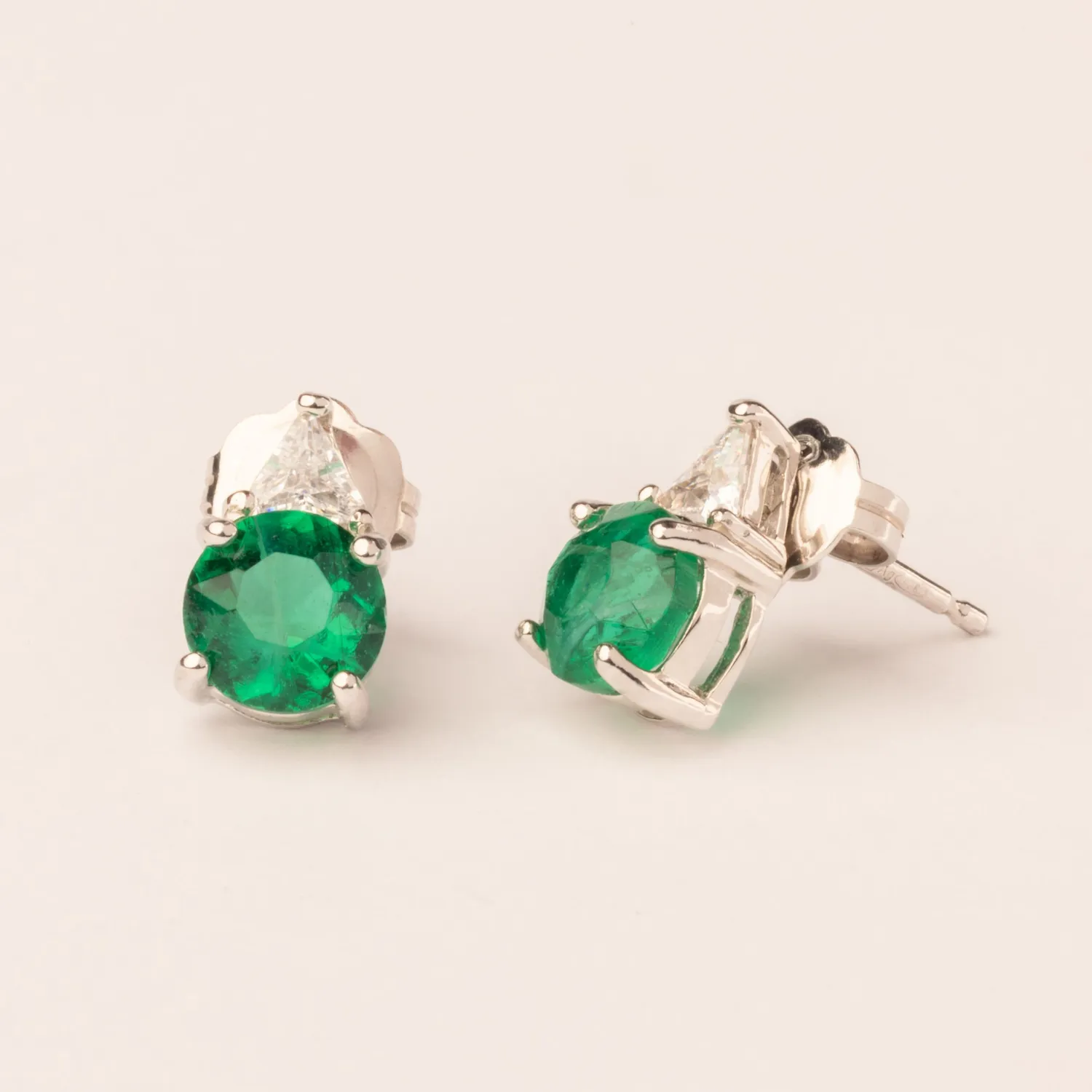 Ultima Edizione Triangolo boucles triangle zircon
