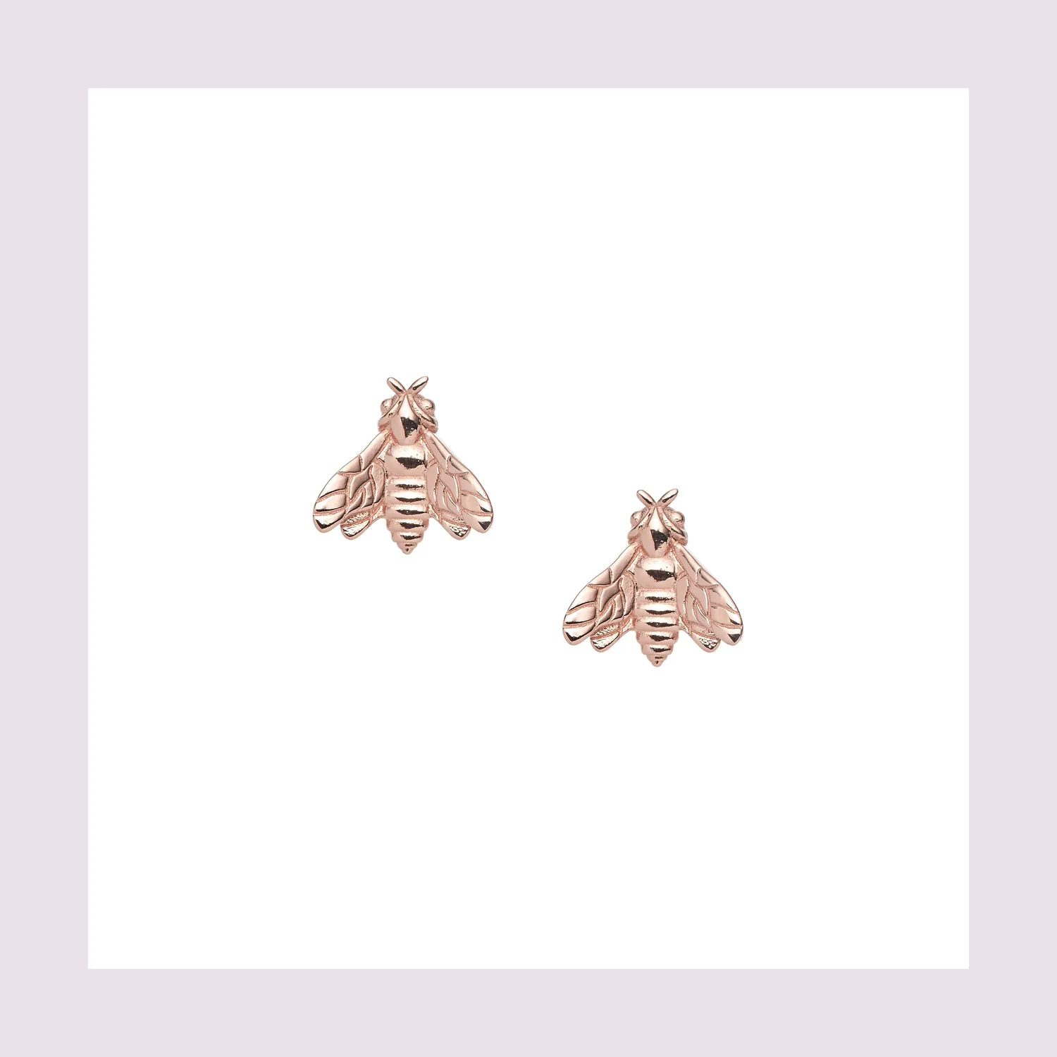 Lorella Tamberi Canal Bee Queen Bee Earrings boucles d’oreilles rosé