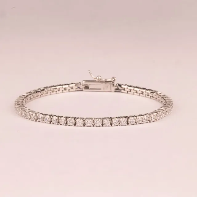 ULTIMA EDIZIONE tennis blanc 2,5 mm bracelet zircons