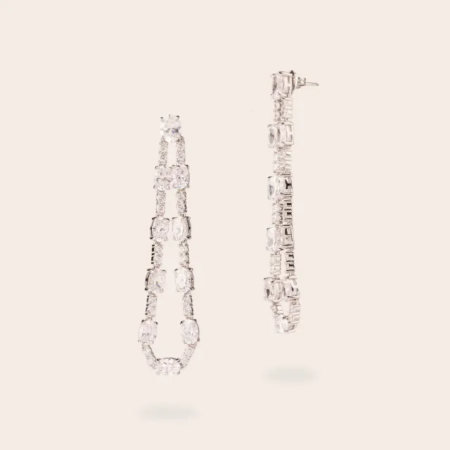 Ultima Edizione Zirconi Ovali boucles pendantes ovales