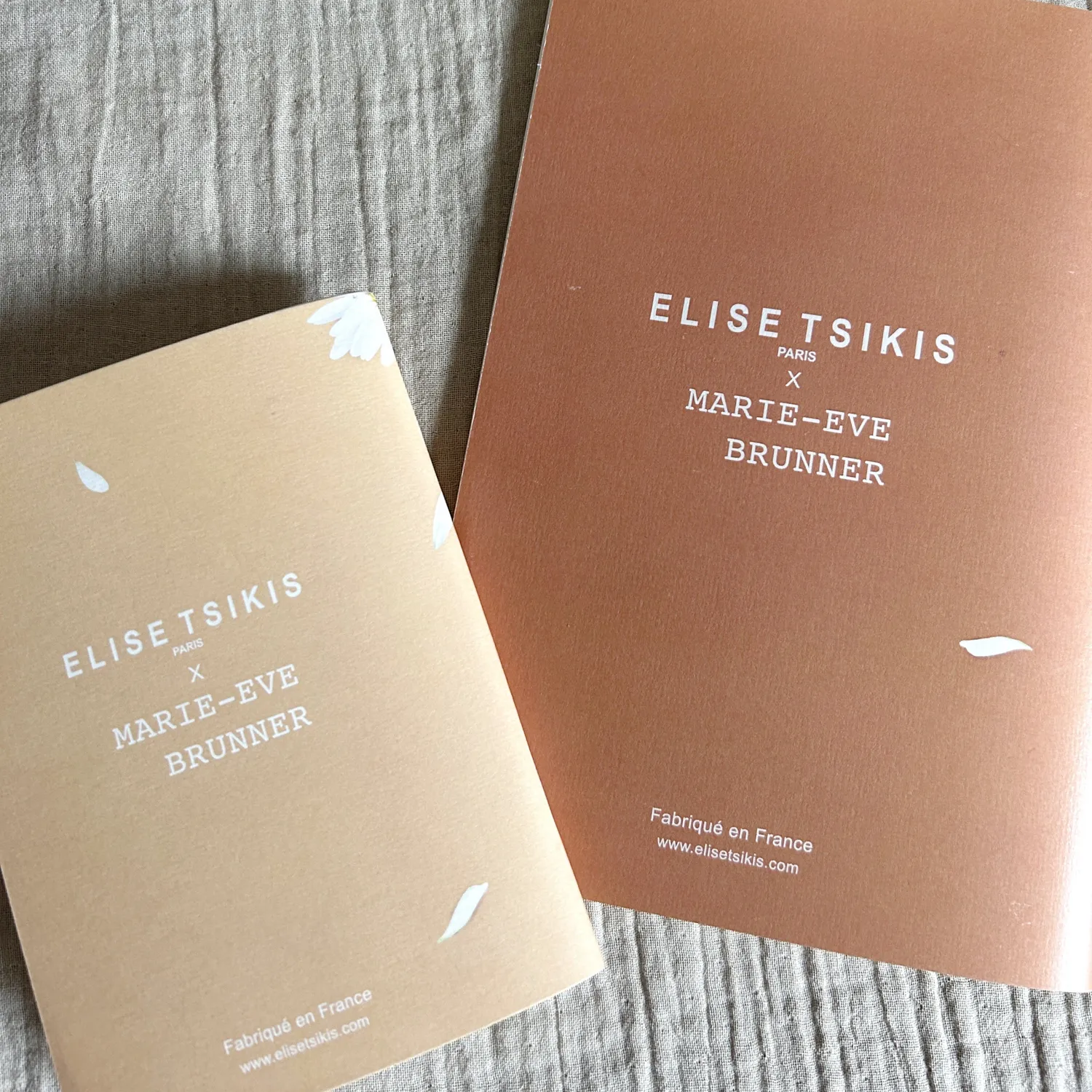 Elise Tsikis À la folie carnet duo A5+A6 ligné