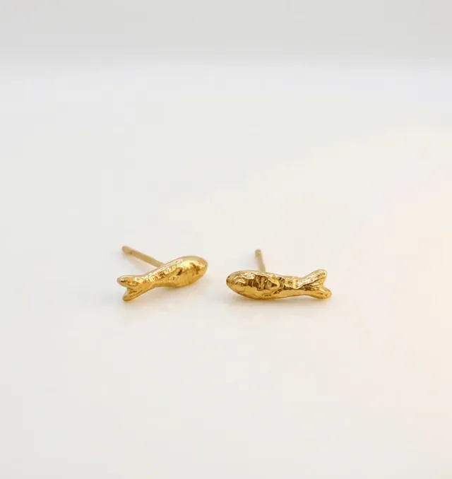 Elise Tsikis Peski boucles d'oreilles poisson enfant