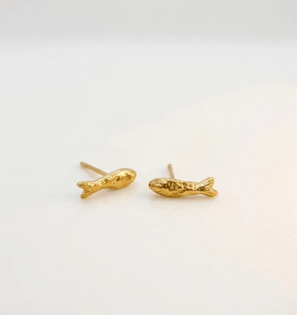 Elise Tsikis Peski boucles d'oreilles poisson enfant