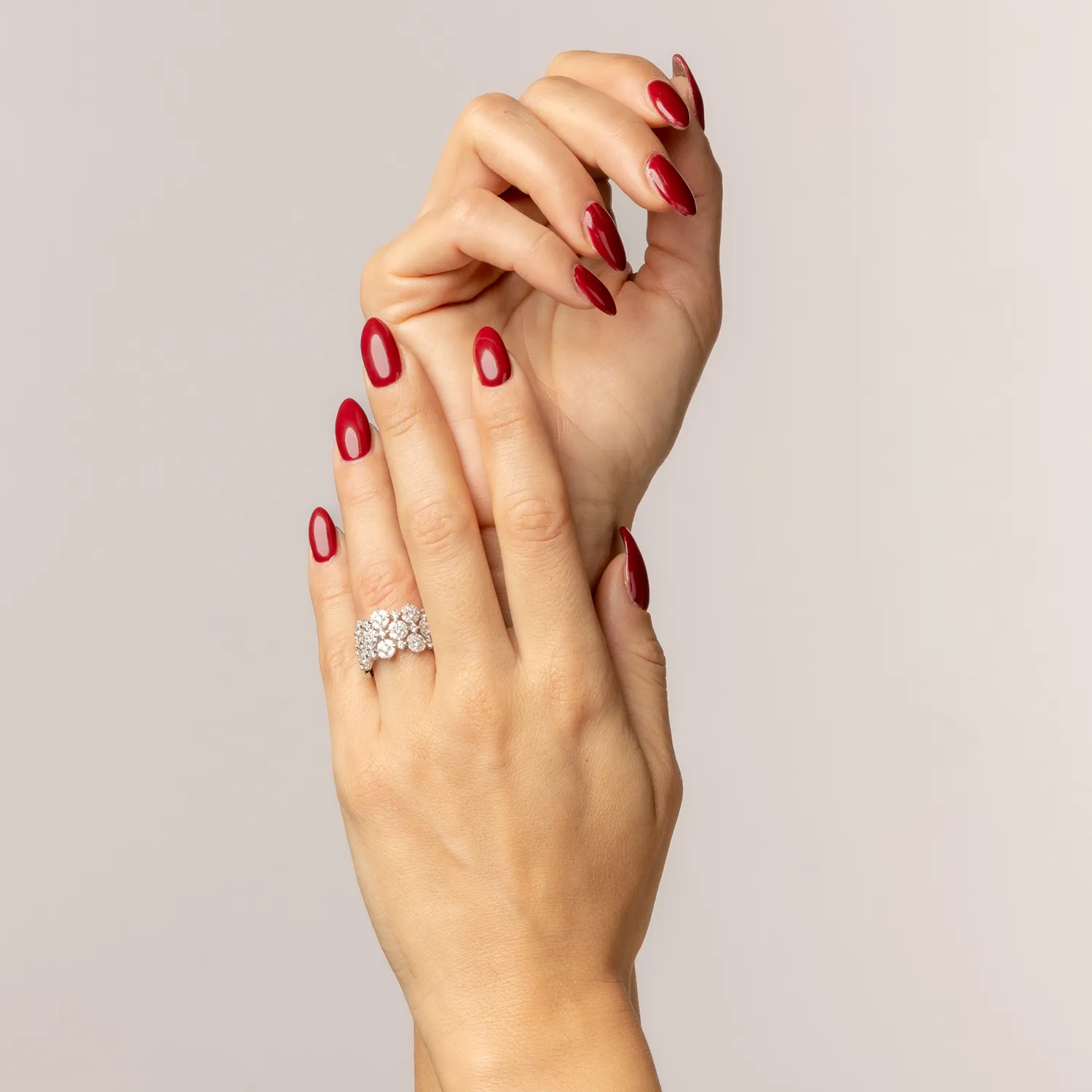Ultima Edizione micro navette brillant bague bande