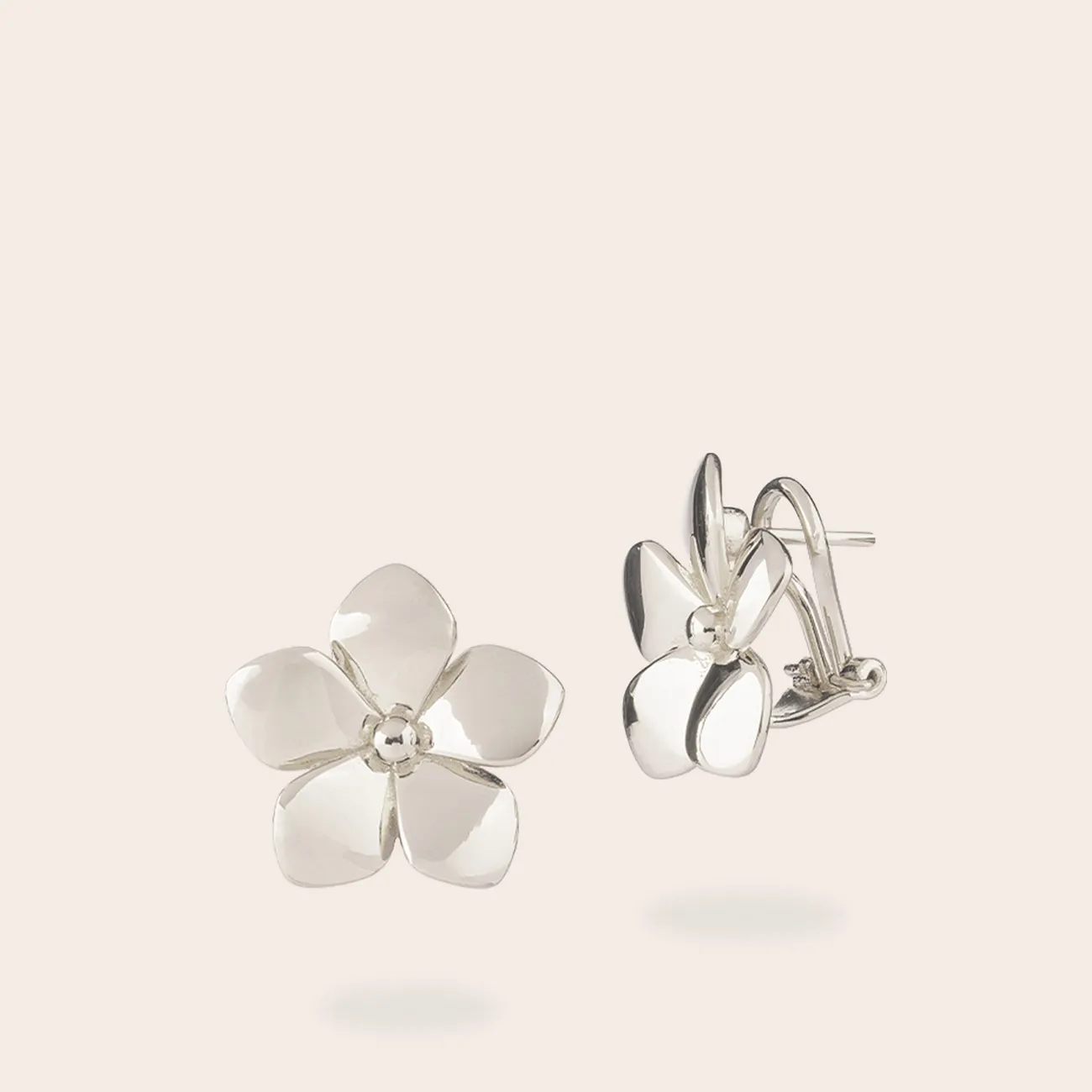 ULTIMA EDIZIONE boucles fleur lisse doré