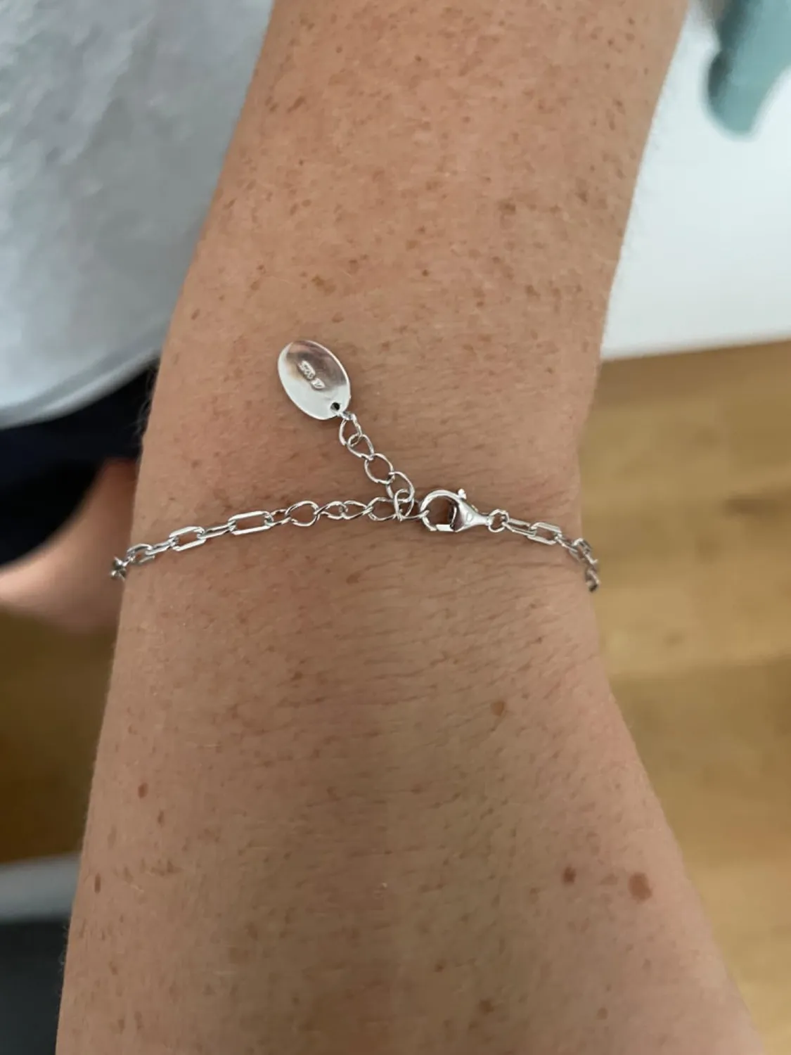 s.Oliver 2034891 bracelet argent 925 perle 17+3 cm