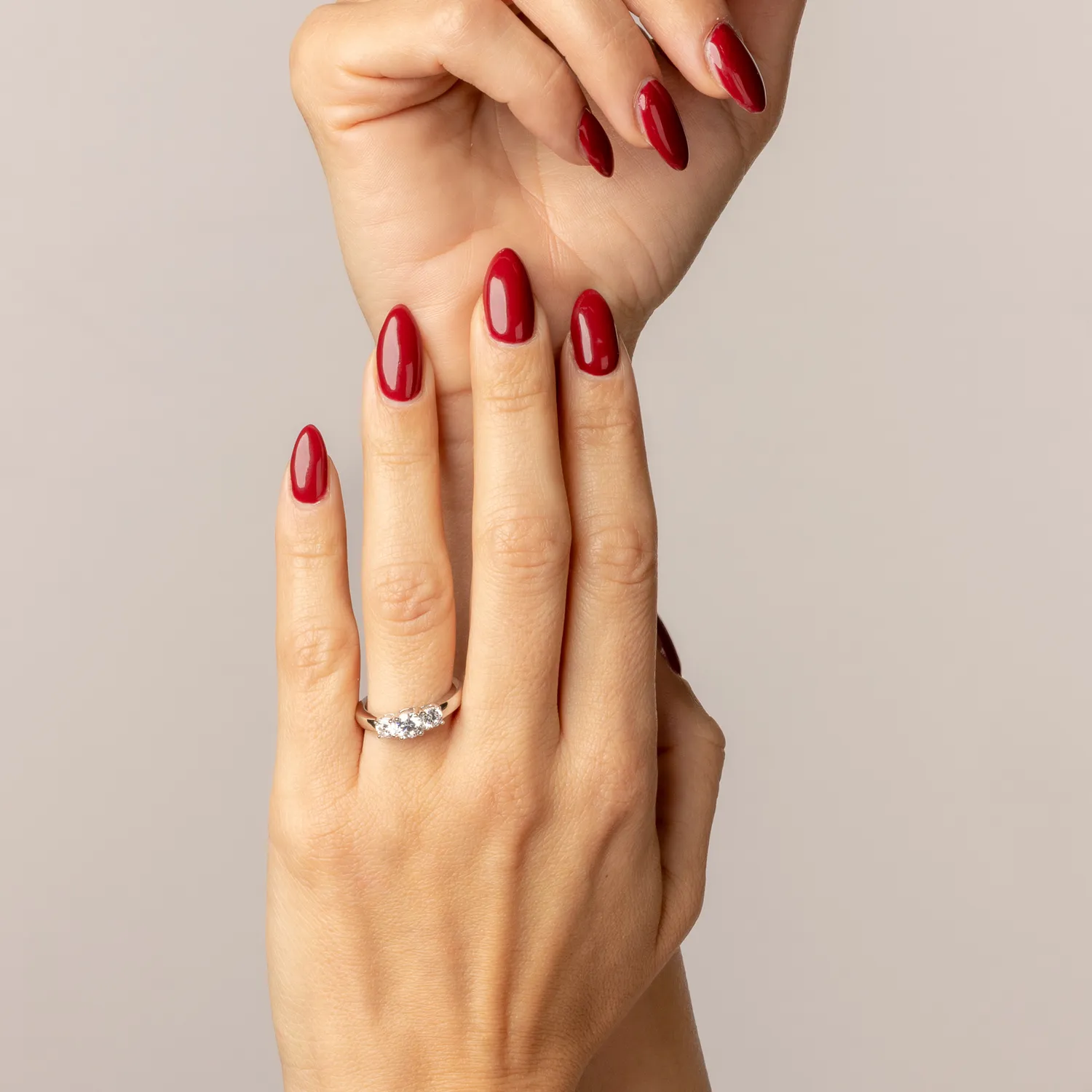 Ultima Edizione bague trilogy classique 5 mm