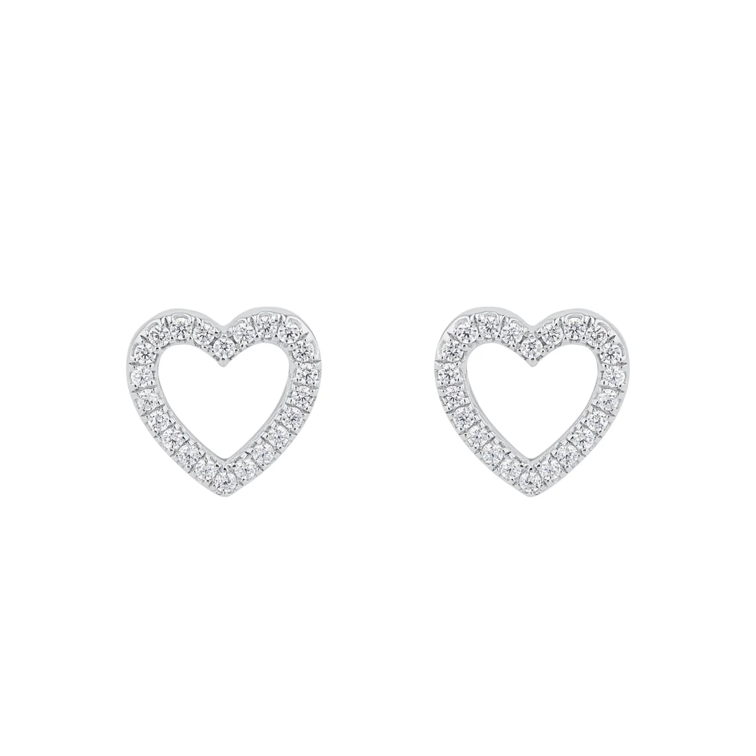 s.Oliver Collier Femme Argent 925 Cœur Moderne