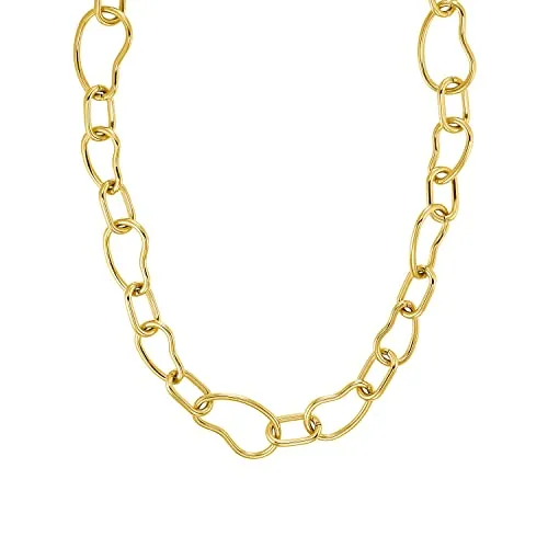 s.Oliver 2034926 collier pendentif doré 42 cm acier inox