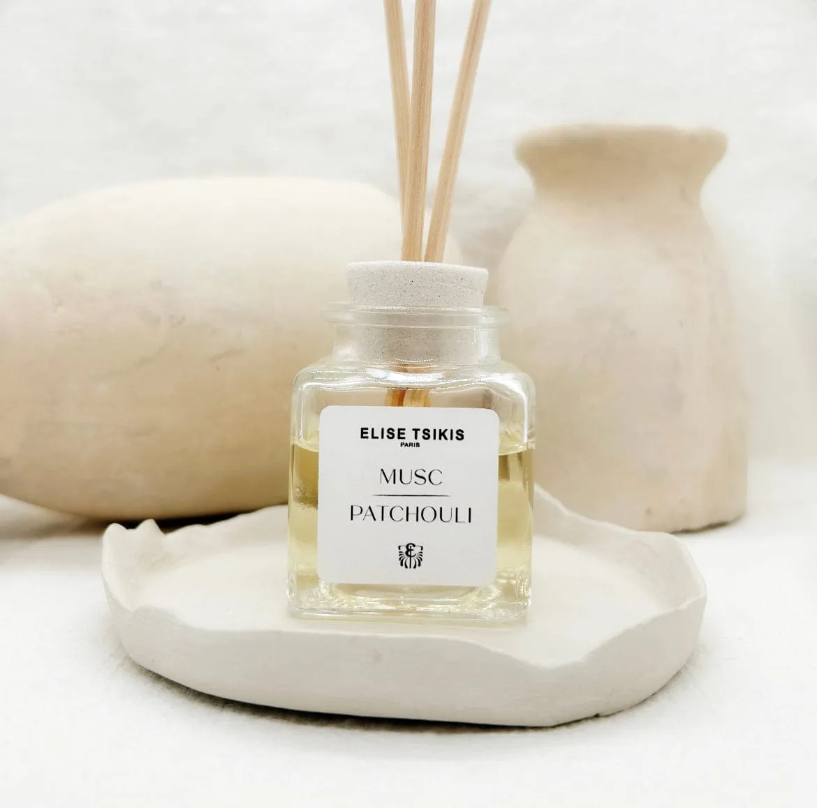 Elise Tsikis Parfum d’intérieur musc patchouli 40ml