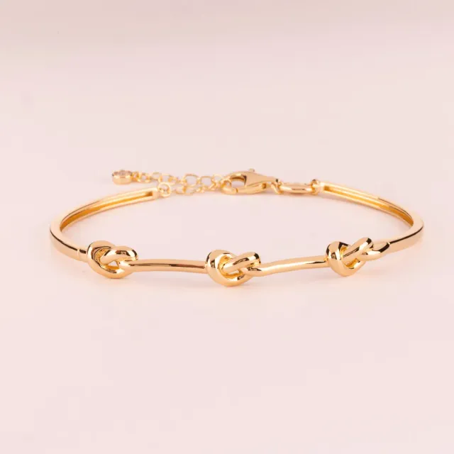 Ultima Edizione 3 Nœuds Lisse bracelet bangle