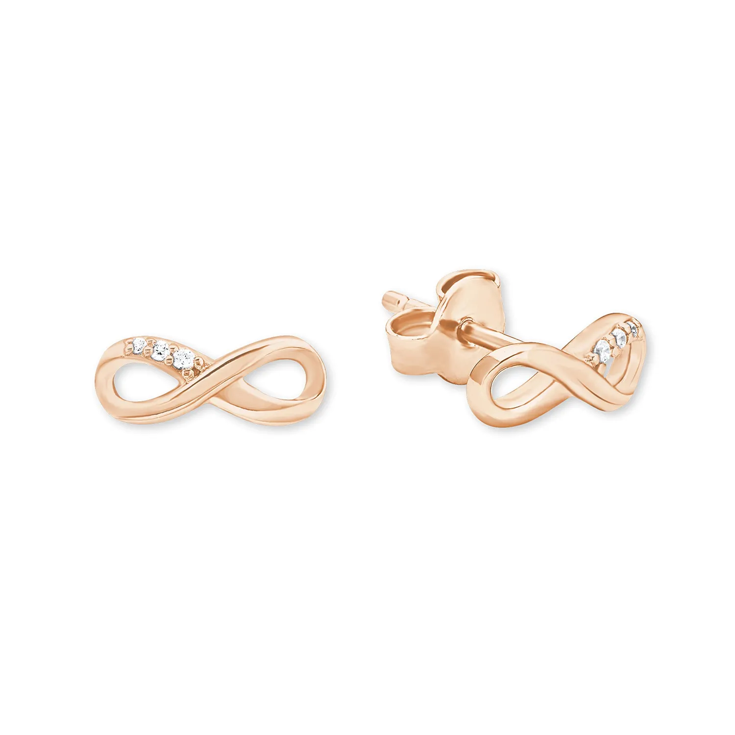 s.Oliver Fleur boucles d'oreilles argent 925 zircone
